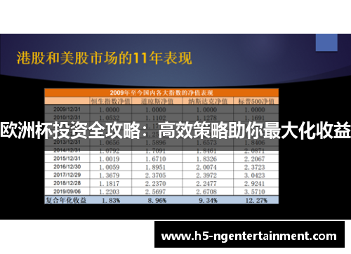 欧洲杯投资全攻略：高效策略助你最大化收益